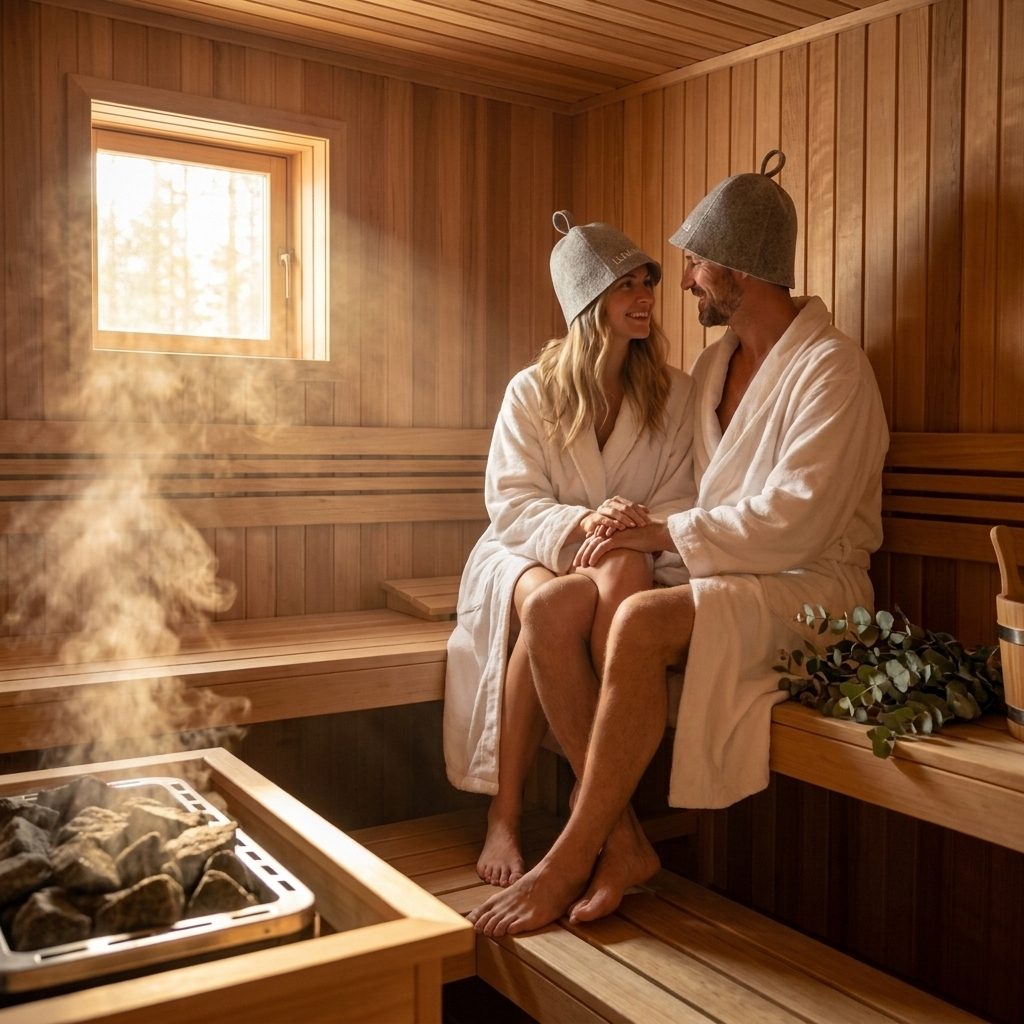 LumiWell Sauna Muts - Koppel