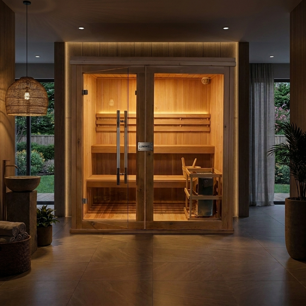 LumiWell 4p Sauna - Architecturaal
