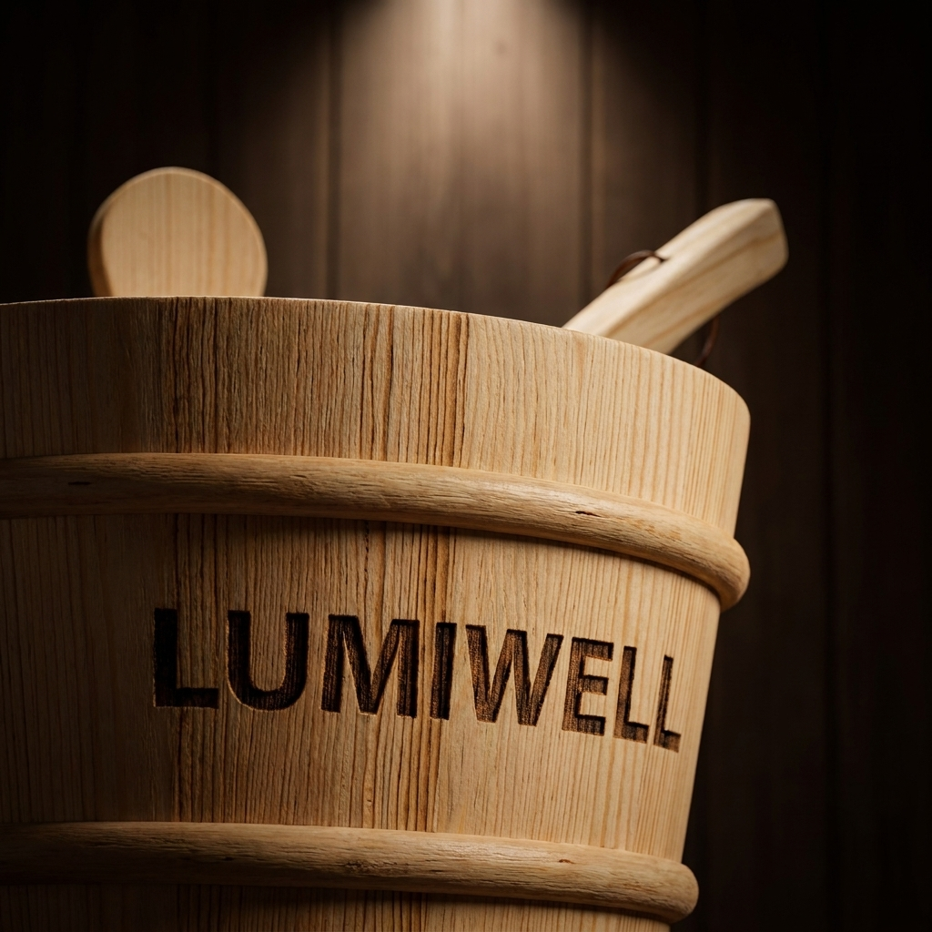 LumiWell Houten Emmer - Detail