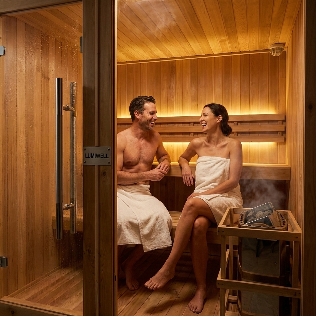LumiWell 4p Sauna - Interieur
